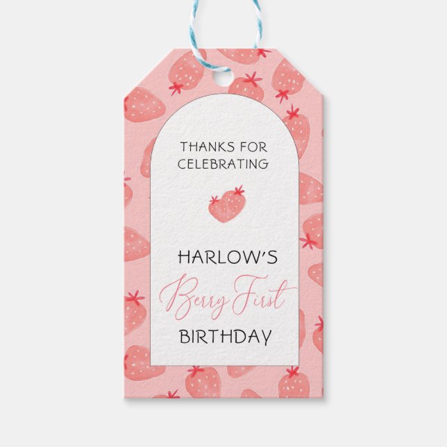 Obrigado de Berry você coloca etiqueta (Frente)