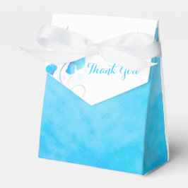 Obrigado de flor de lavagem com água, sua caixa de