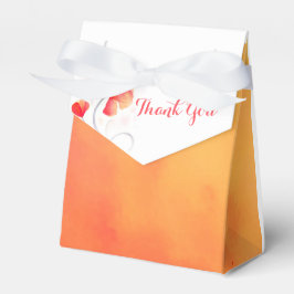 Obrigado de flor de lavagem com água, sua caixa de