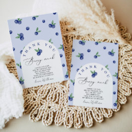 Obrigado de mirtilo você anseia muito cartões de a