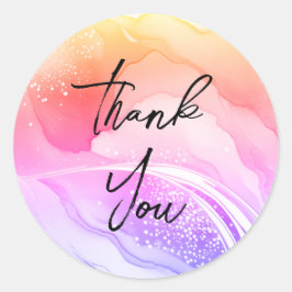 Obrigado de ouro maravilhoso, seus adesivos