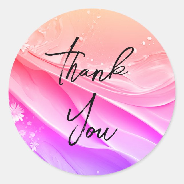 Obrigado de ouro maravilhoso, seus adesivos (Frente)