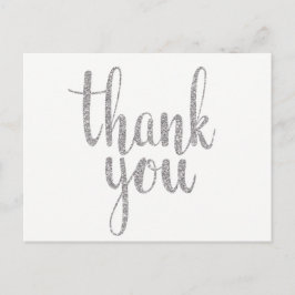 Obrigado de prata, cartões postais, brilho