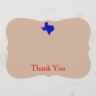 Obrigado de Texas você cartões