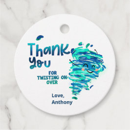 obrigado de tornado, sua etiqueta