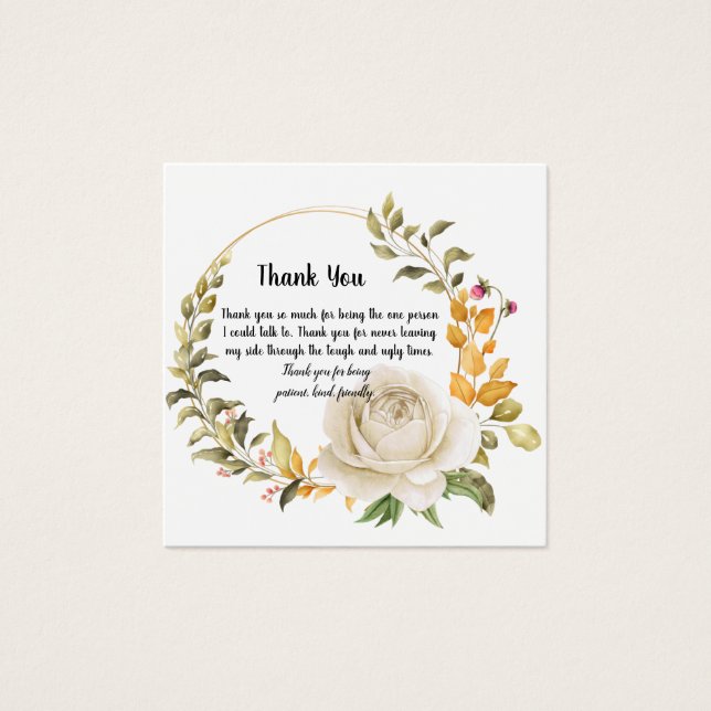 Obrigado, Design (Frente)