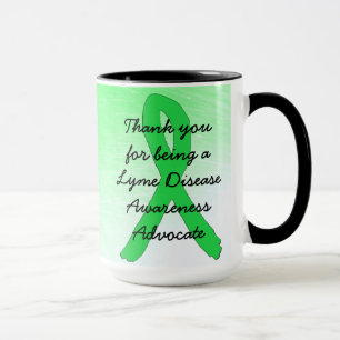 Obrigado do advogado da doença de Lyme você caneca