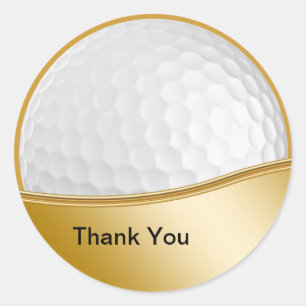 Obrigado do golfe você etiquetas