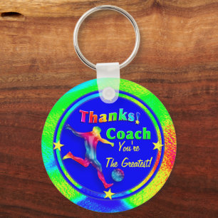 Obrigado do treinador do futebol você chaveiro