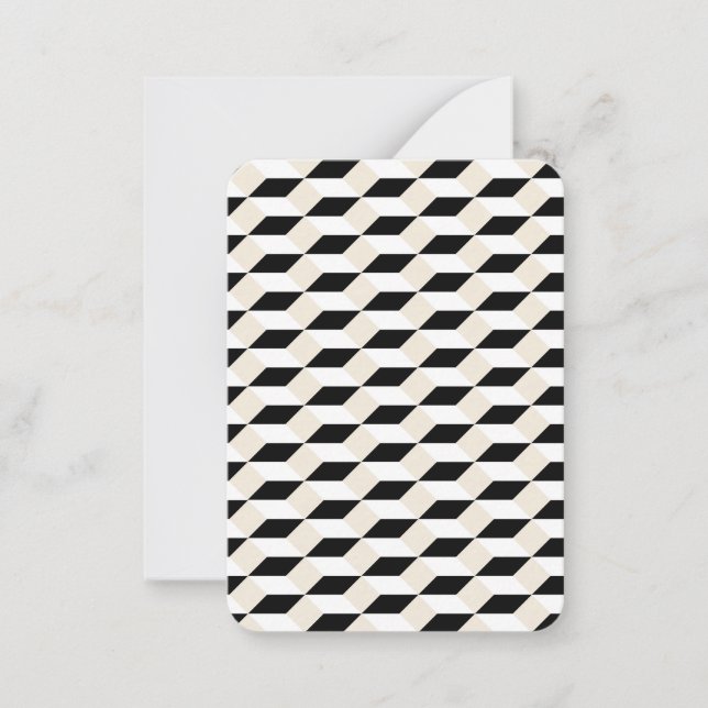 obrigado do vazio para o seu cartão de pedido (Frente)