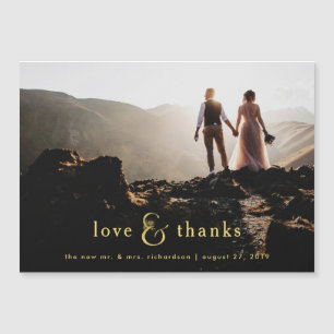 Obrigado dourado da foto do Ampersand   você