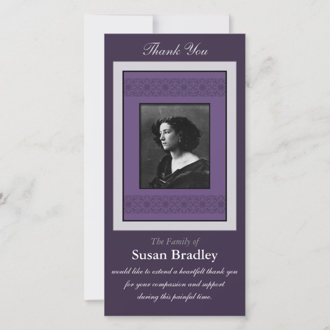 Obrigado elegante do modelo você foto memorável 1 (Frente)