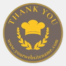 Obrigado Etiqueta De Folha