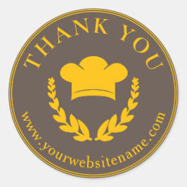 Obrigado Etiqueta De Folha