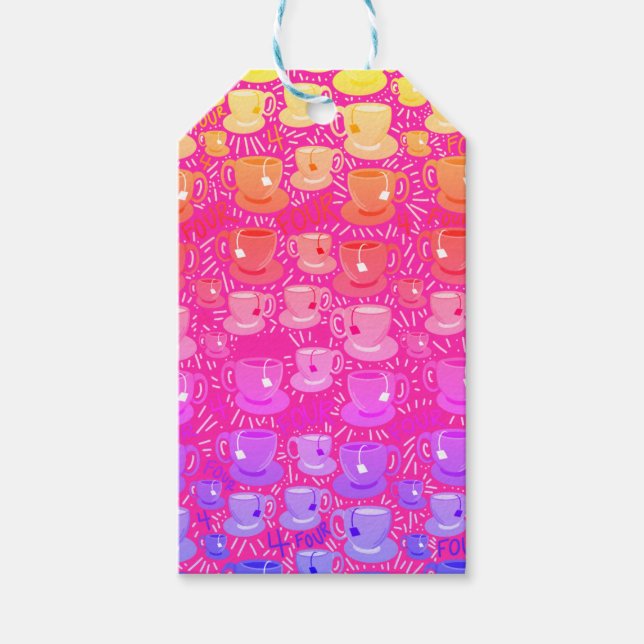 Obrigado Etiqueta de presente Fabulosa 40 (Frente)