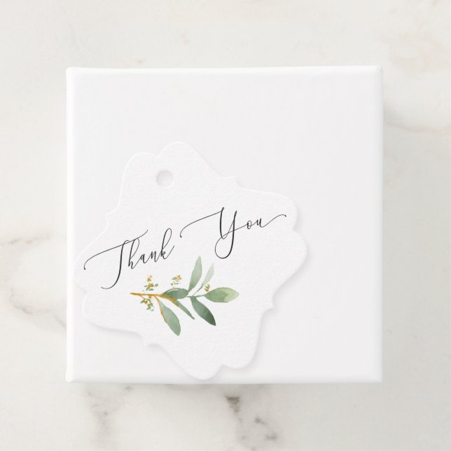 Obrigado Etiqueta de presentes (In Situ)