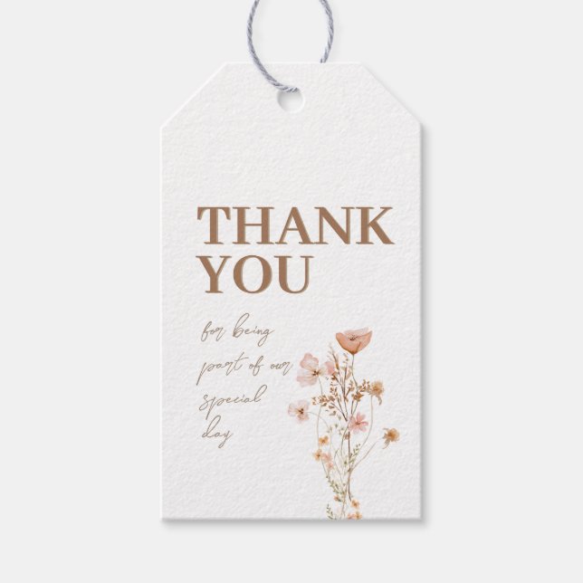 Obrigado Etiqueta de presentes