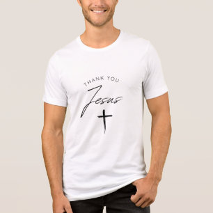 Obrigado Jesus Tshirt   Unissex   Christian Faith