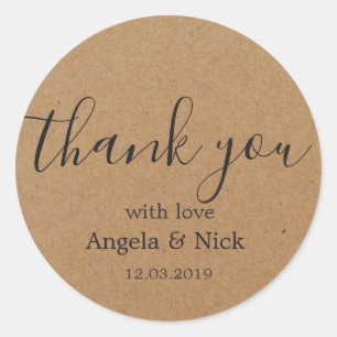 Obrigado, Kraft, com adesivo