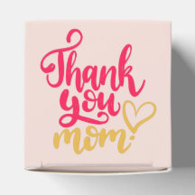 Obrigado Mãe Caixa De Presente