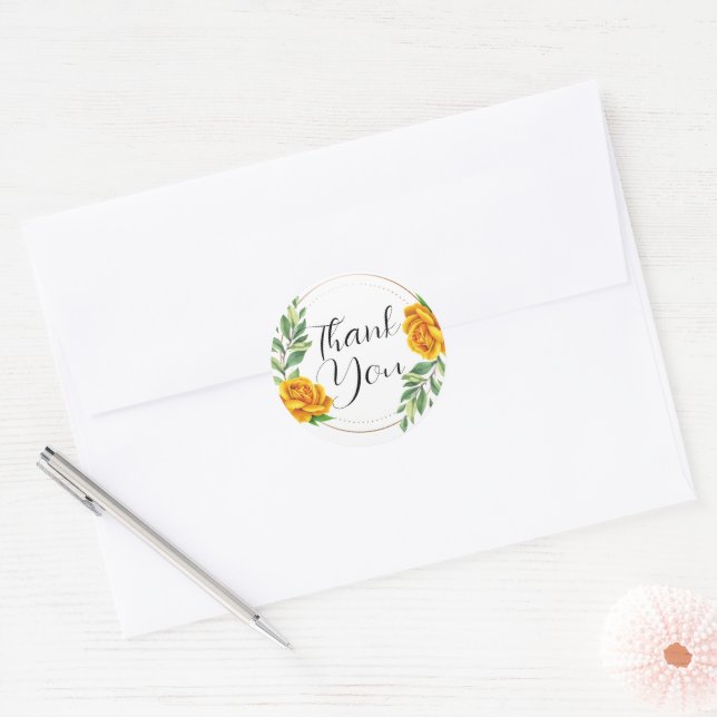 Obrigado maravilhoso seus adesivos ou selos de env (Envelope)