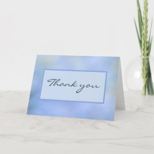 Obrigado Modelo Abstrato Palo Verde Azul