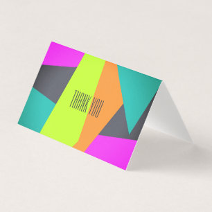 obrigado moderno colorido, abstrato geométrico