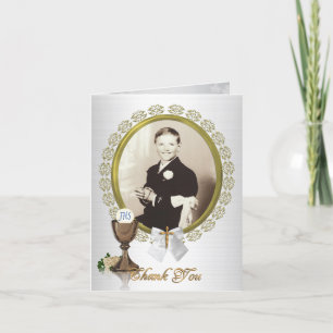 Obrigado Nota sobre o cartão Primeira Comunicação/