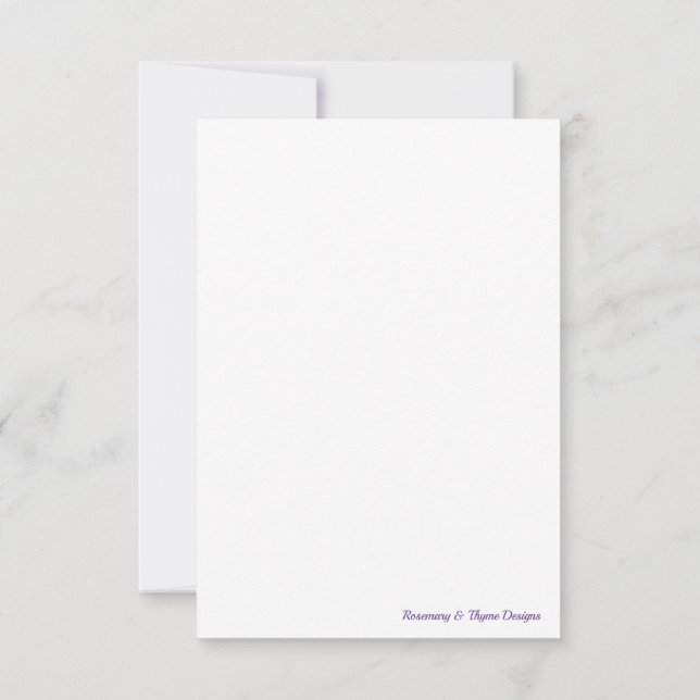 Obrigado Notas (Verso)