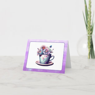Obrigado Notas   Bonito Vintage Teacup