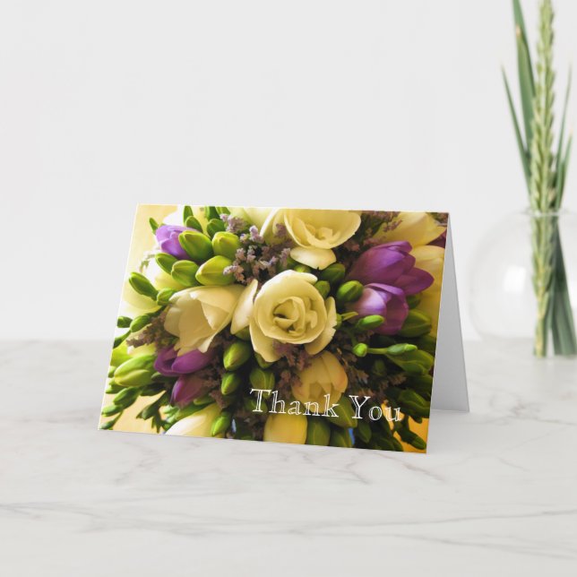 Obrigado Notas de Casamento Modelo (Frente)