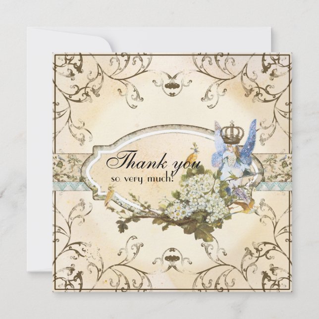 Obrigado Notas - Faerie Encantada Princesa (Frente)