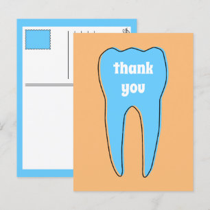 OBRIGADO oddrex dente Cartão postal