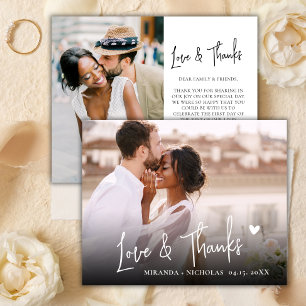 Obrigado Orçamento Amor e 2 Fotos Casamento Obriga