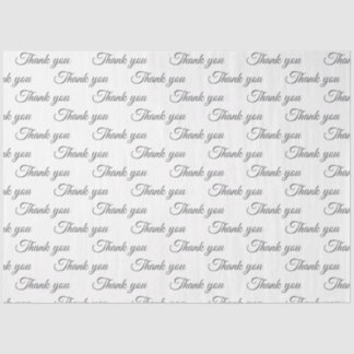 Obrigado Papel embrulhado