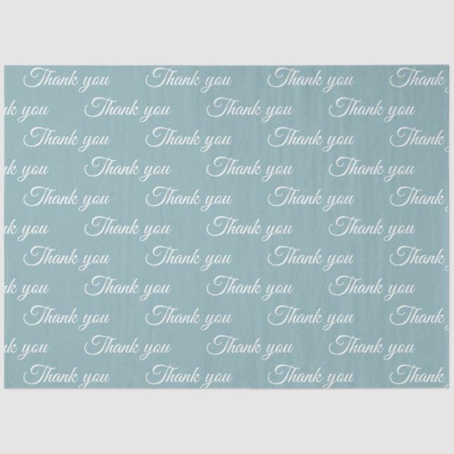 Obrigado Papel embrulhado (Frente )