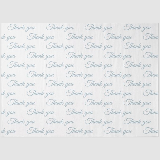 Obrigado Papel embrulhado (Frente )