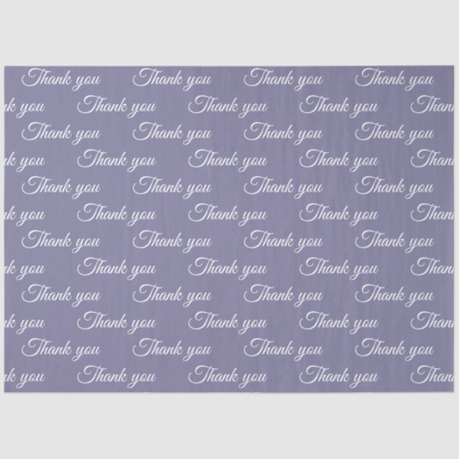 Obrigado Papel embrulhado (Frente )