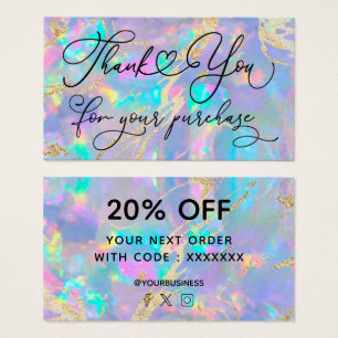 obrigado para a sua compra de opal roxo