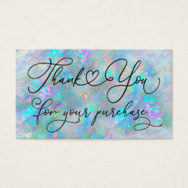 obrigado pela compra opala azul