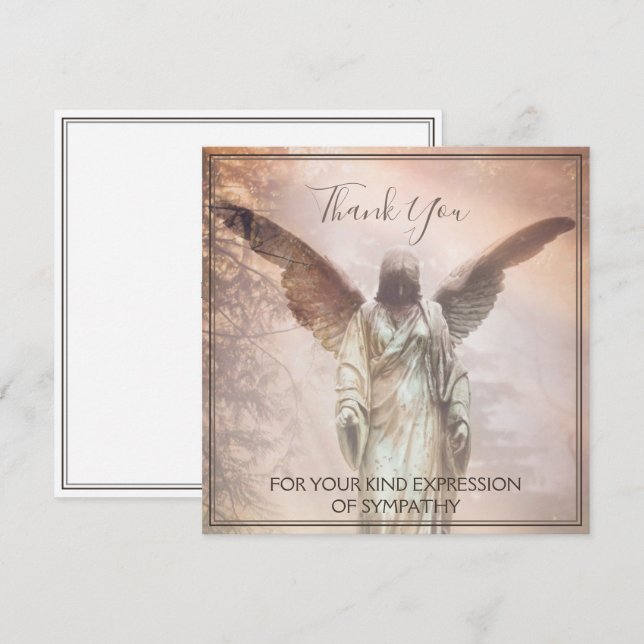 Obrigado Pela Sua Amável Expressão De Simpatia (Frente/Verso)