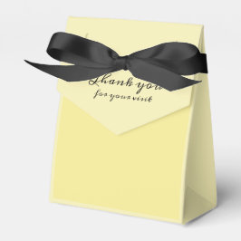 Obrigado pela sua caixa de presentes de visita