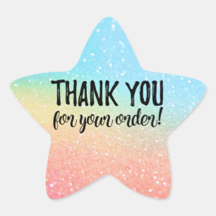 Obrigado pela sua etiqueta de pedido