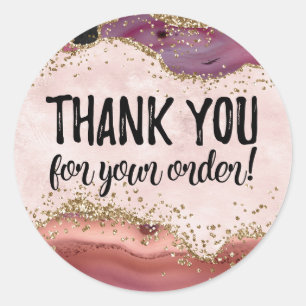 Obrigado pela sua etiqueta de pedido