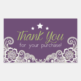 Obrigado pelo adesivo de compra