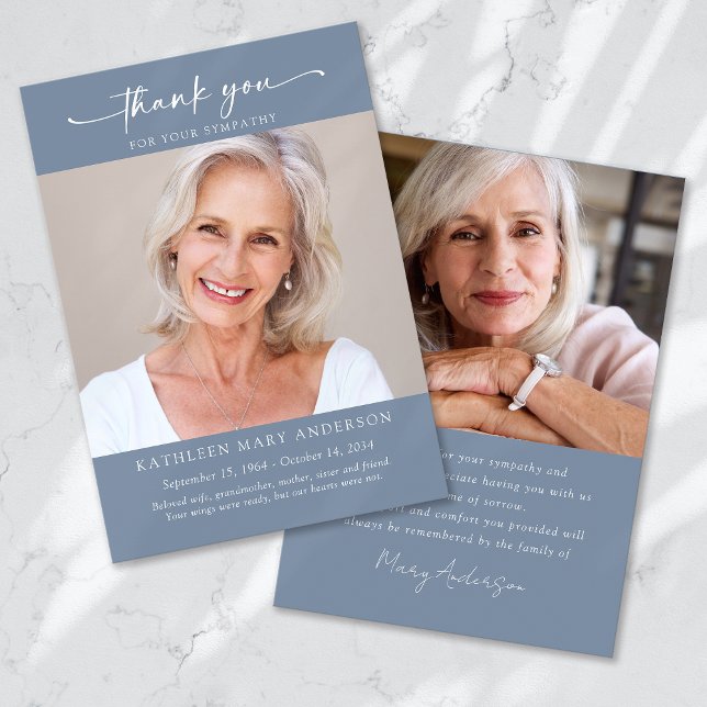 Obrigado pelo seu Cartão com fotos de simpatia (Criador carregado)