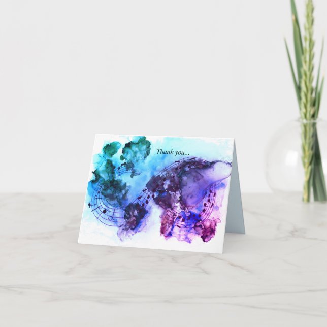 Obrigado pelo seu cartão de amor e apoio (Frente)