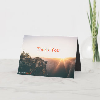 Obrigado pelo seu cartão de referência