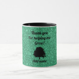 Obrigado personalizado seu presente de caneca