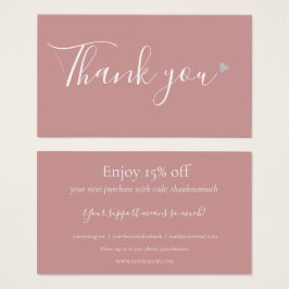 Obrigado Por Comprar A Placa De Desconto Rosa Dust